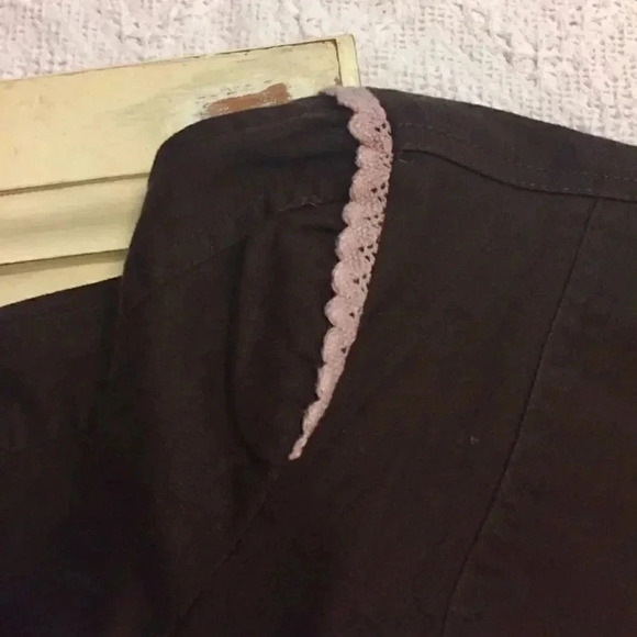 Women's Matty M Boho Brown Pink Jacket size Small - Picture 4 of 6